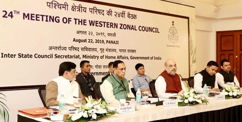 home minister's western zonal council meeting