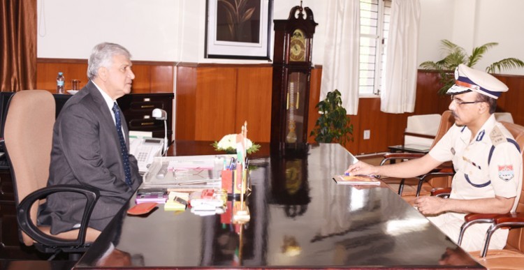 governor dr. krishnakant pal meet uttarakhand dgp ma ganapathy