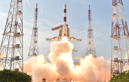 20 satellites sent to space in india