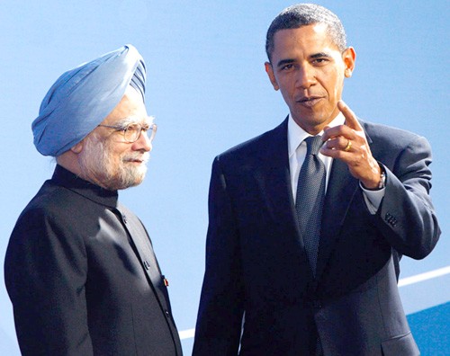 मनमोहन सिंह और ओबामा/manmohan singh and obama