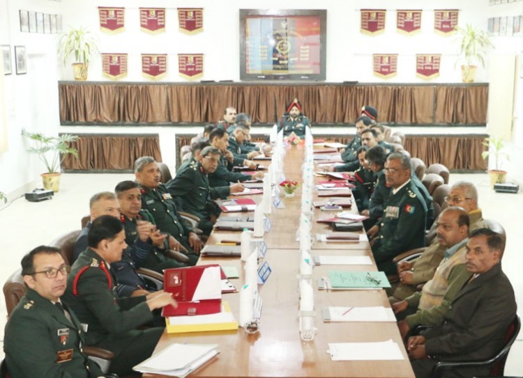 lucknow, ncc group commanders conference