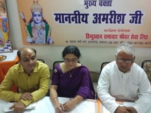 rishi kapoor, manisha swami kapoor and amrishji
