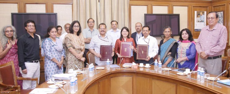 government of india and adb signed the loan agreement of irrigation in odisha