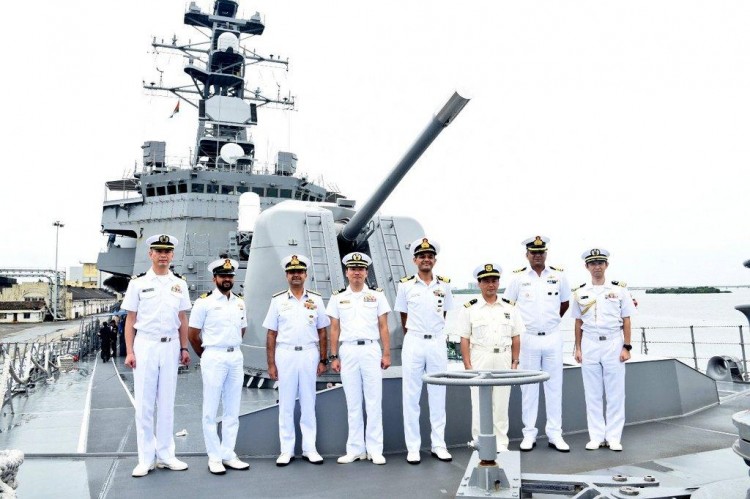 japanese missile destroyer ship visits india