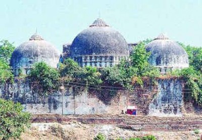 विवादित ढांचा श्रीराम जन्मभूमि-बाबरी मस्जिद - ran janma bhoomi babri masjid