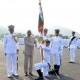 भारतीय नौसेना राष्ट्रपति ध्वज से सम्मानित