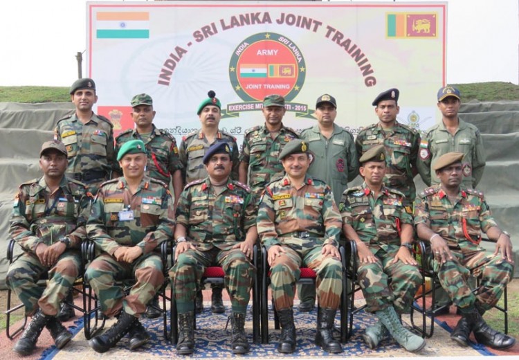 indian-sri lankan army during joint training exercise-mitra shakti