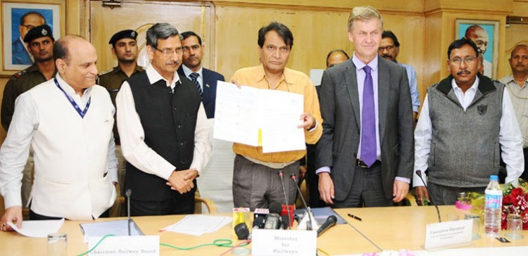 indian railways, environment protection agreement
