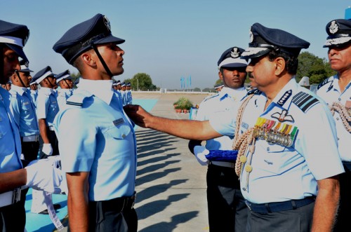 chief of the air staff,air chief marshal n.a.k. browne, during combined graduation parade