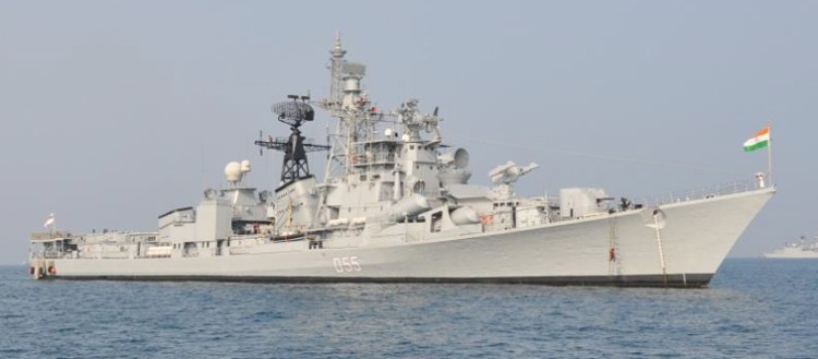 indo-russian naval exercise in the bay of bengal