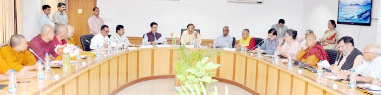 dr. mahesh sharma's meeting of the organizing committee