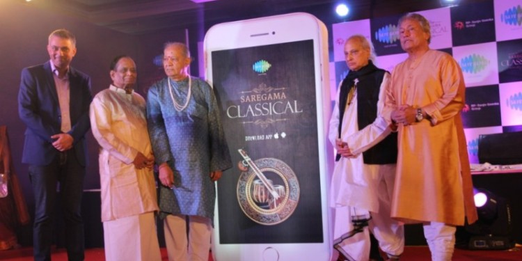 saregama, classical app launch