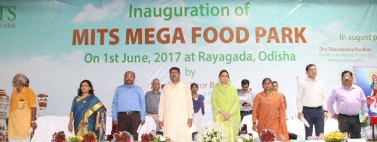 raigad opens the seventh food park in the country