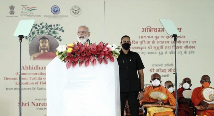 prime minister narendra modi's special address on abhidhamma diwas