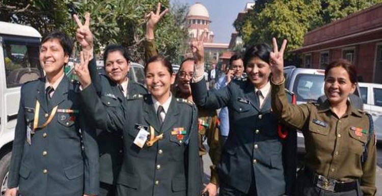 supreme court decides for permanent commission to women in army