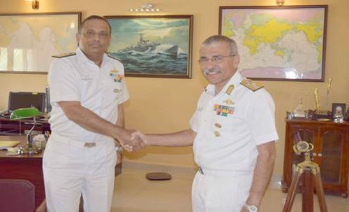 admiral sandeep bicha took charge of naval war college in goa