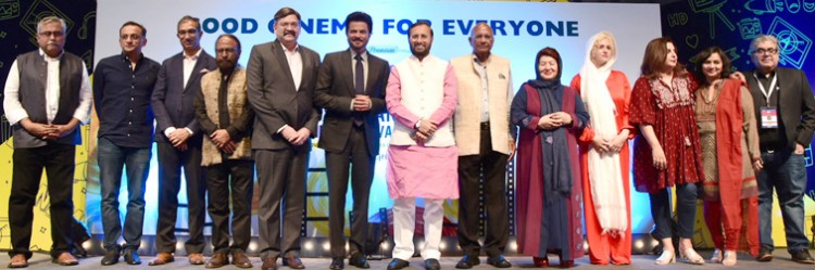 prakash javadekar at the inauguration of the 10th jagran film festival