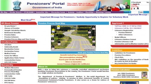 pensioners portal