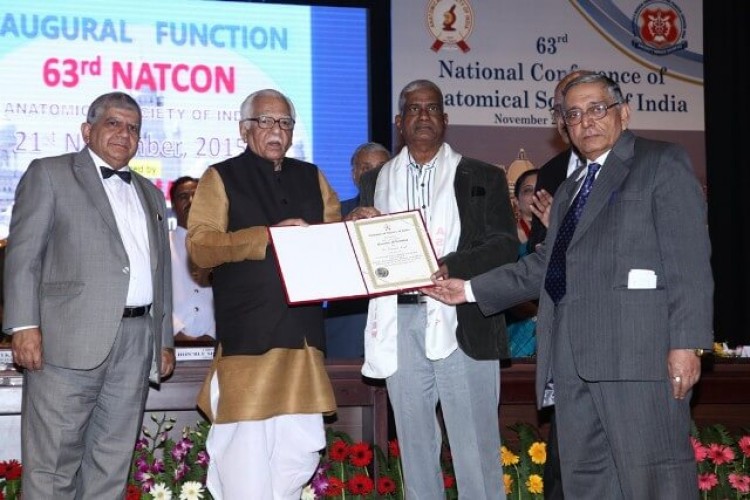 governor ram naik in anotamicl society of india conventions