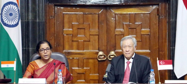 defense minister nirmala sitharaman and dr. ng yang heen