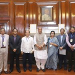 गृहमंत्री से मिला बांग्लादेशी मीडिया