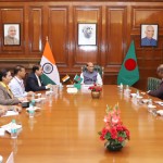 गृहमंत्री से मिले बांग्लादेशी डीजी सीमा गार्ड