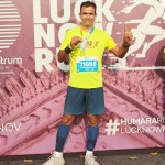 डॉ ओपी यादव को लखनऊ रन में तीसरा स्थान