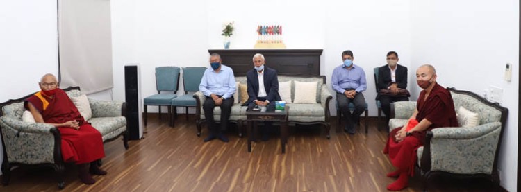 representatives of leh-ladakh meet with home minister