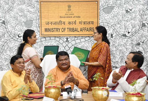 exchange of memorandum between triped and national medicinal plant board