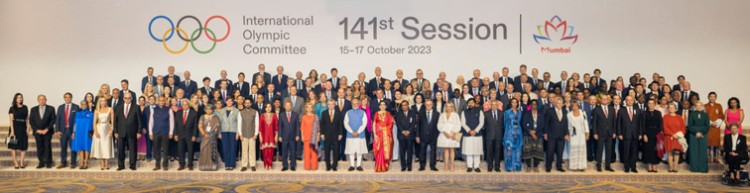 141st international olympic committee session inaugurated in mumbai