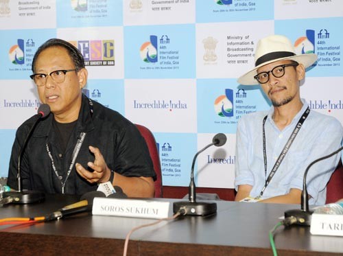 producer soros sukhum and actor vithaya pansringarm