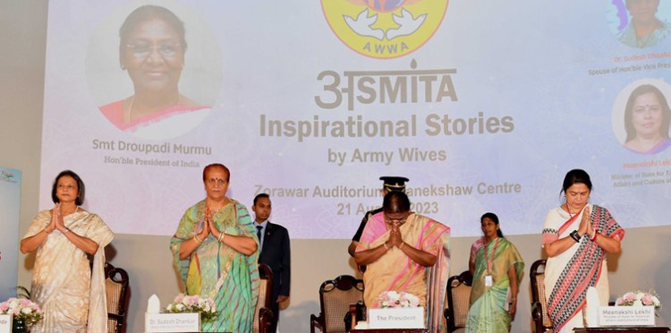 the president thanked the brave women on behalf of the country