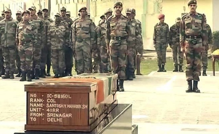 kupwara colonel santosh mahadik, military tribute