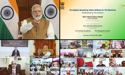 digital banking units dedicated to the nation