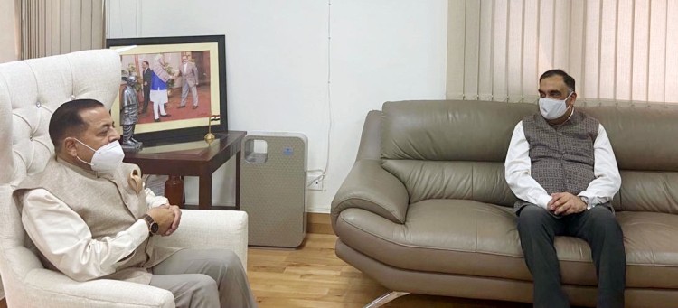 chief information commissioner met the minister of state for personnel
