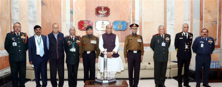 jat regiment and delhi police won the trophy