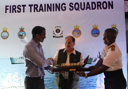 first indian training squadron on seychelles trip