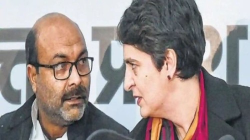 ajay kumar lallu and priyanka gandhi vadra (file photo)