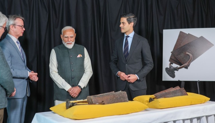 netherlands returns lost heritage from the chola era