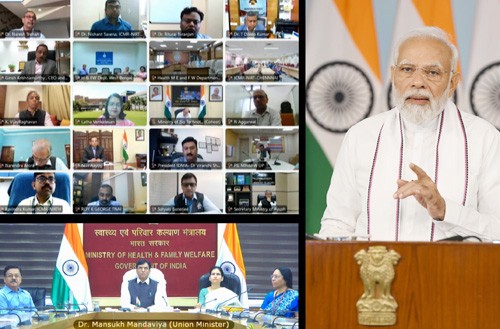 prime minister narendra modi calls for holistic health care