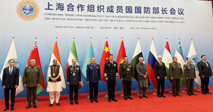 sco defence ministers meeting in qingdao china