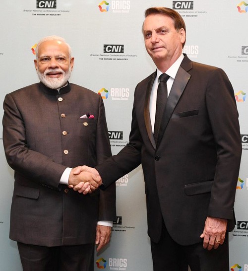 pm narendra modi and president of brazil