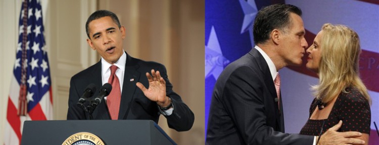 बराक ओबामा और मिट रोमनी/barack obama and mitt romney
