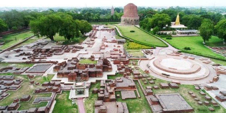 sarnath an ancient buddhist site has been declared a world heritage site