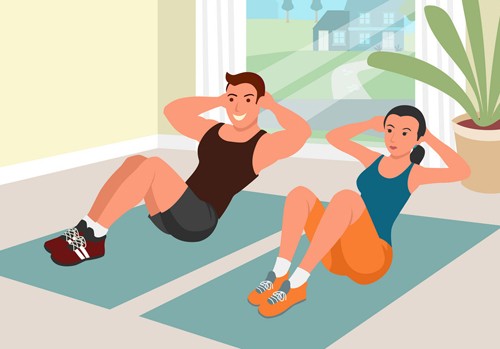 yoga at home