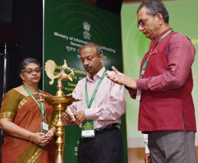 information broadcasting secretary said at community radio conference