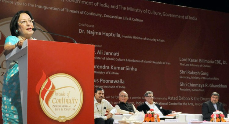 inauguration of the parsi life and culture exhibition