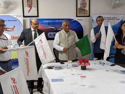 allianceair flight started between delhi to shimla