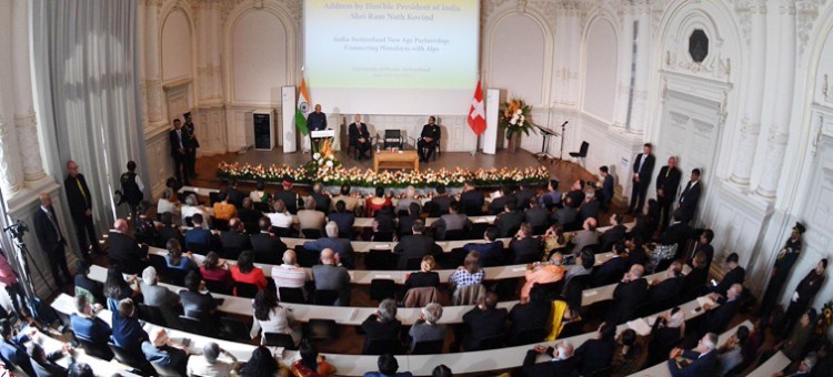 president's lecture at the university of bern, switzerland