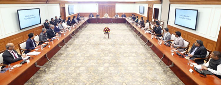 prime minister narendra modi's meeting with indian ai startups